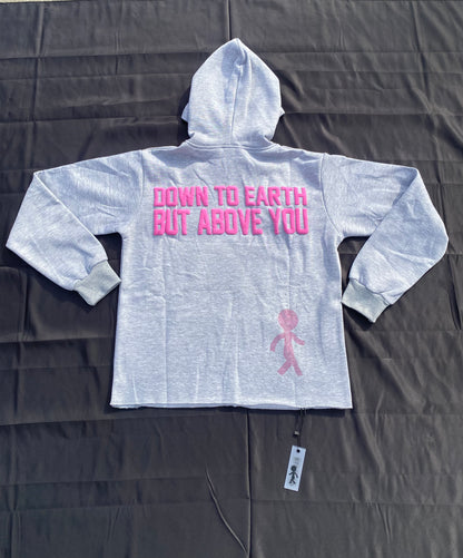 STAR KID Pink Rhinestone Hoodie