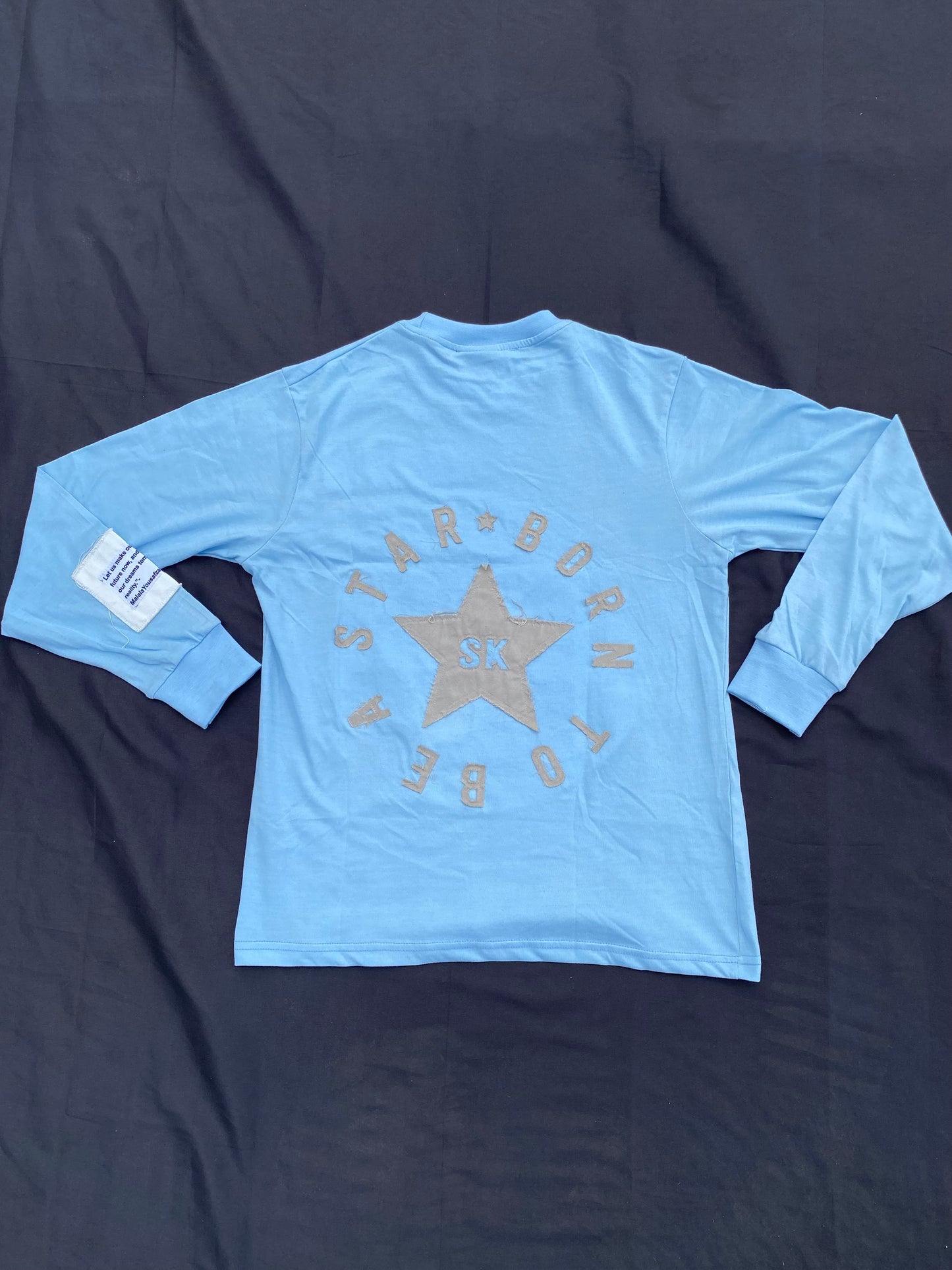 BORN STAR Blue Long Sleeve