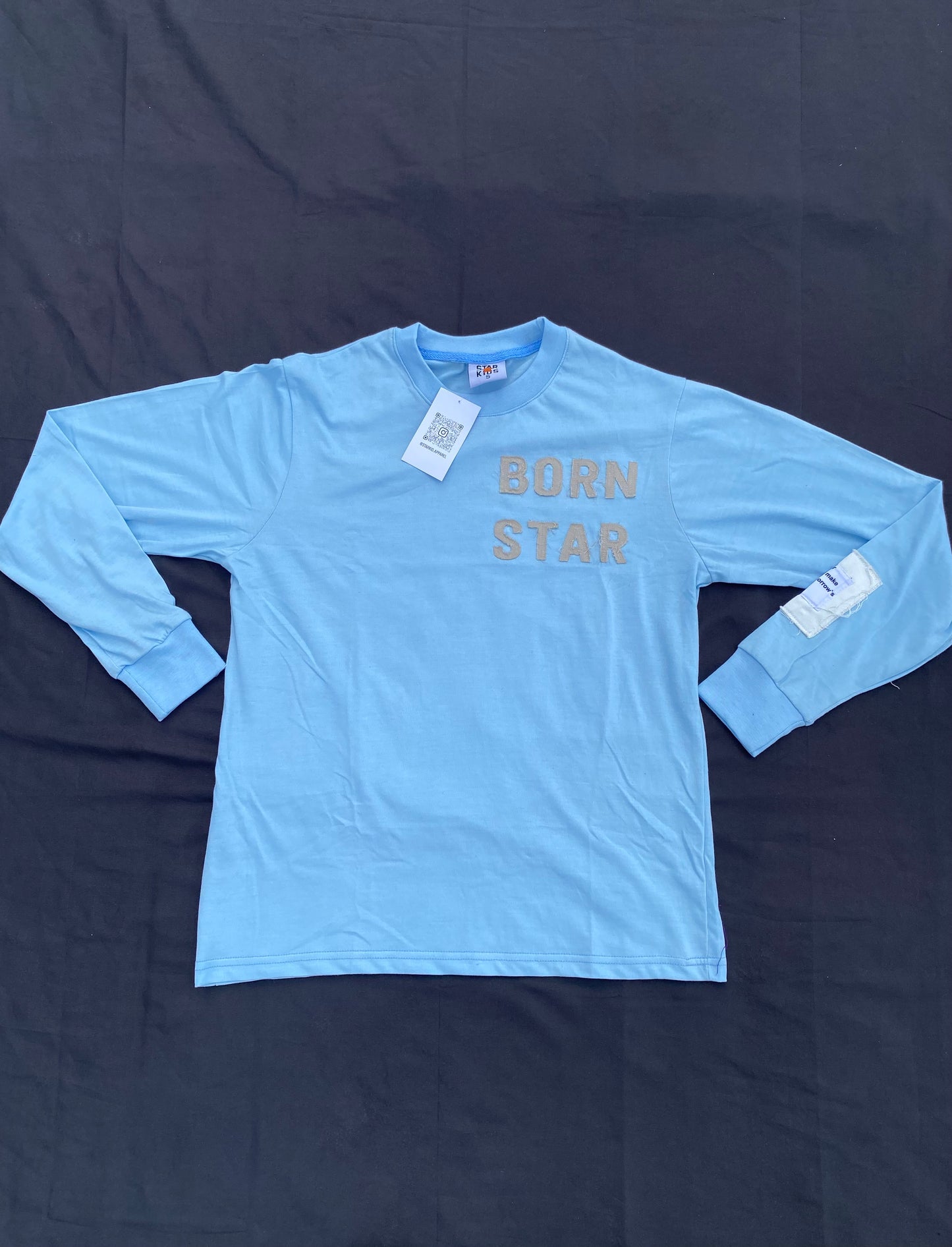 BORN STAR Blue Long Sleeve