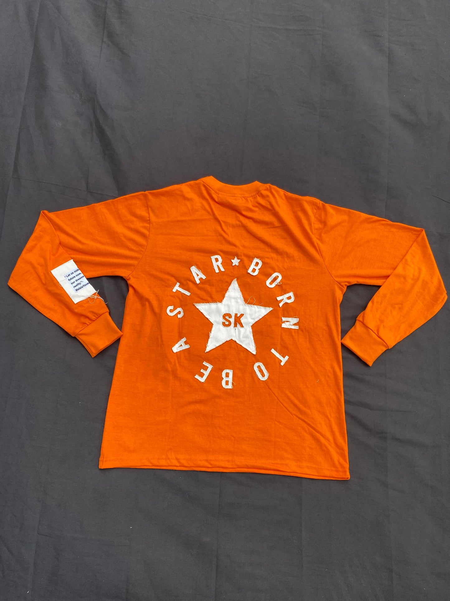 BORN STAR Orange Long Sleeve