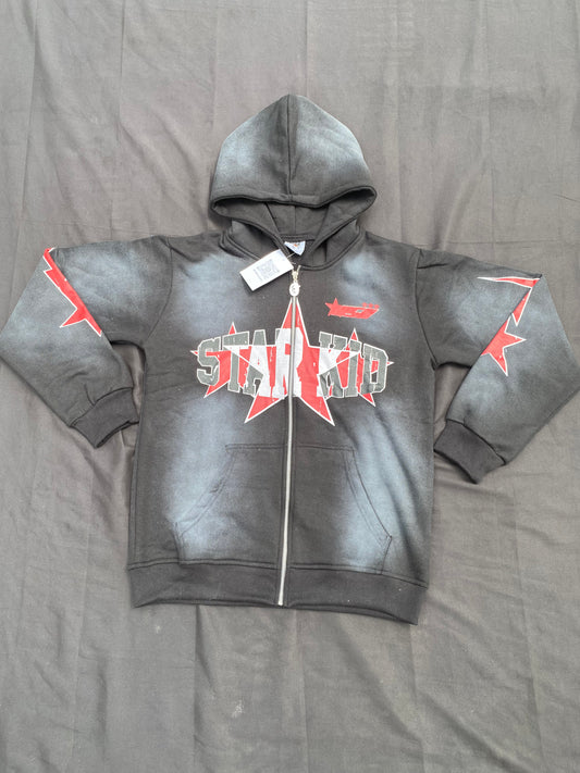 STAR KID Black Sweatsuit